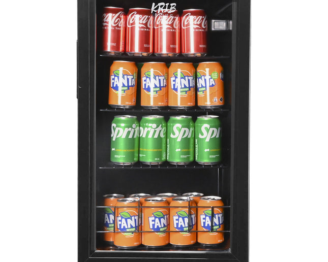 15,75 Zoll (ca. 40 cm) breiter Weinkühler für 60 Flaschen und 120 Dosen Getränkekühler