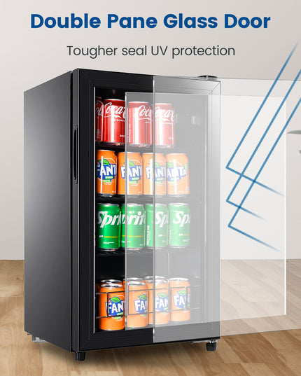 15.75 in. 60-Bottle Wine and 120-Can Beverage Cooler