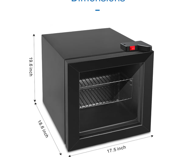 Congélateur vertical de 1,1 pi³ (noir)