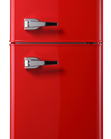 3.5 cu. ft. Retro Mini Refrigerator with Freezer